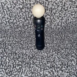 Sony Black PlayStation Move Motion Controller with White Sphere